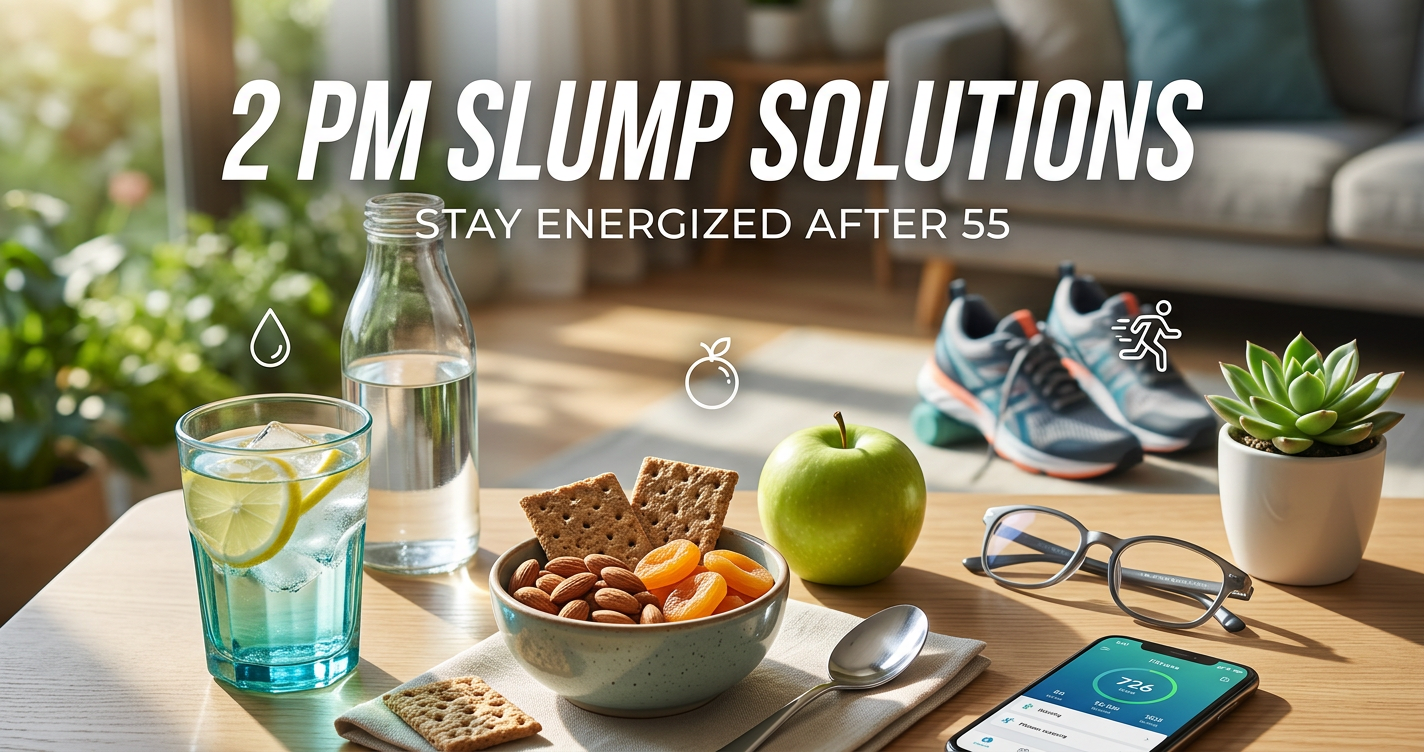 Hydrate, Fuel, Move: A How‑To Routine to Beat the 2 PM Slump Without Naps After 55 illustration