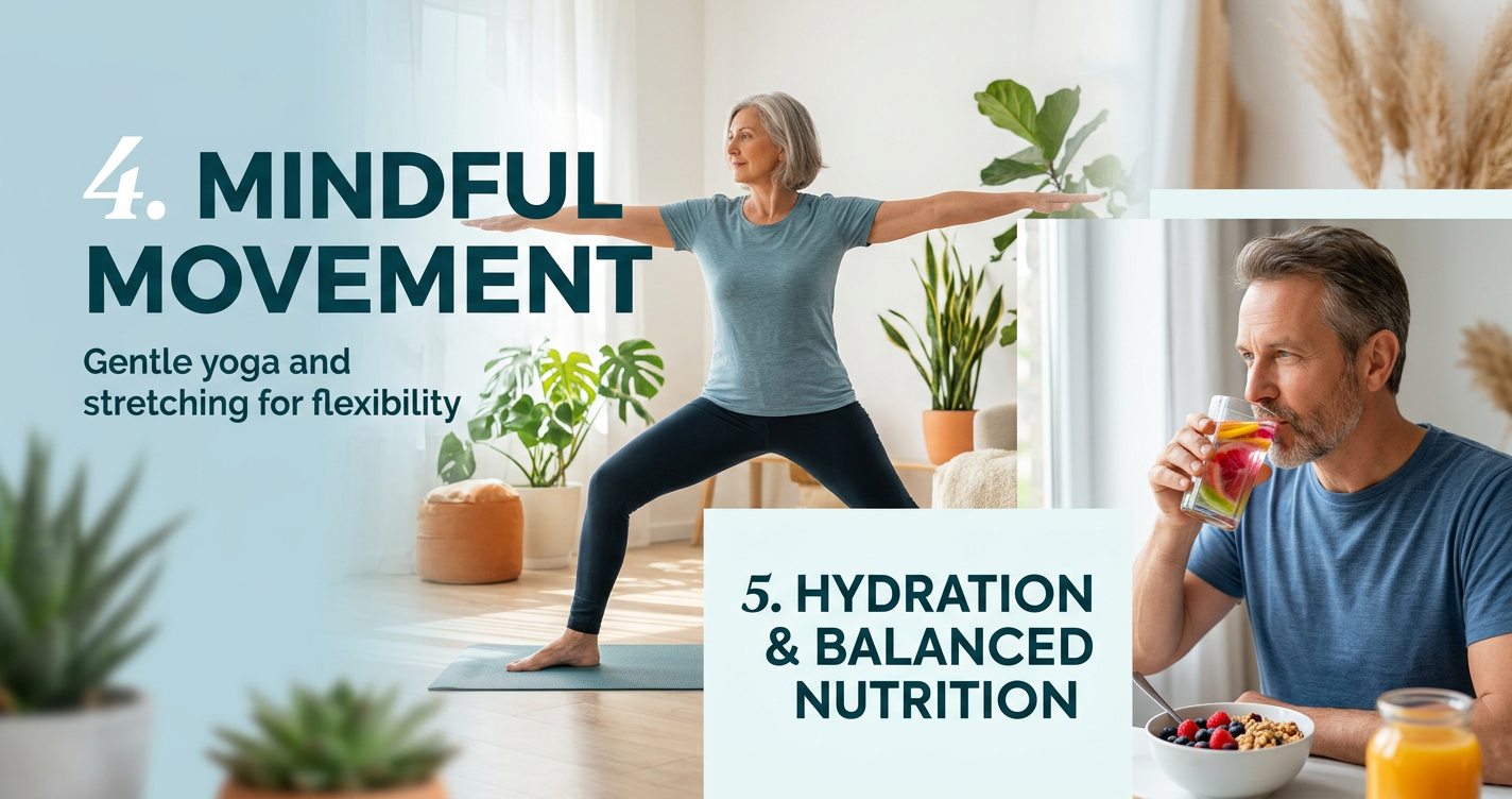 7 Morning Habits That Support Healthy Aging After 50 illustration