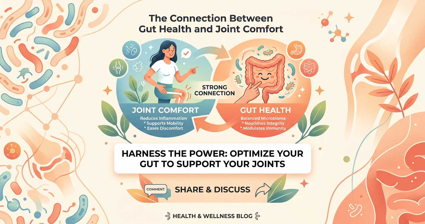 The Connection Between Gut Health and Joint Comfort illustration
