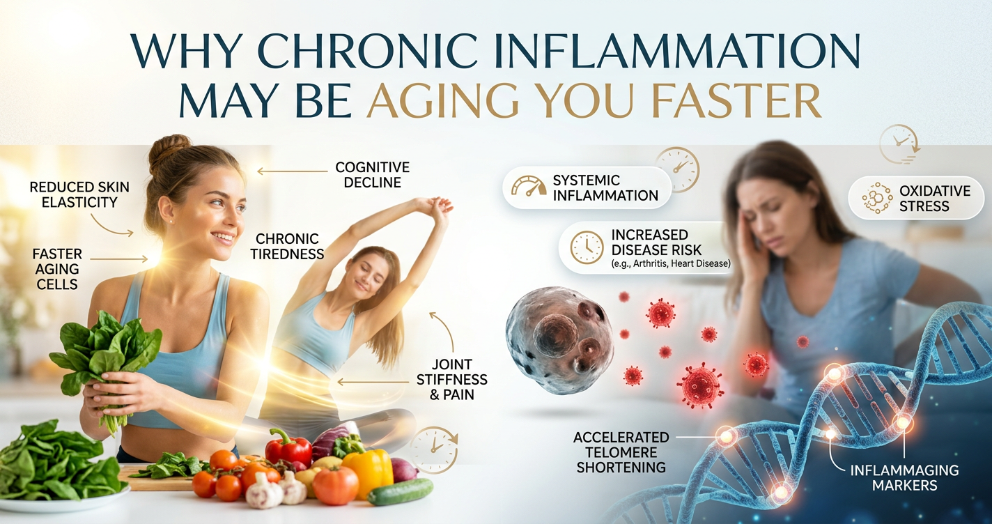 Why Chronic Inflammation May Be Aging You Faster illustration
