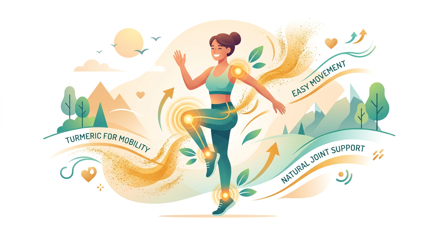 How Turmeric Supports Mobility and Everyday Movement illustration