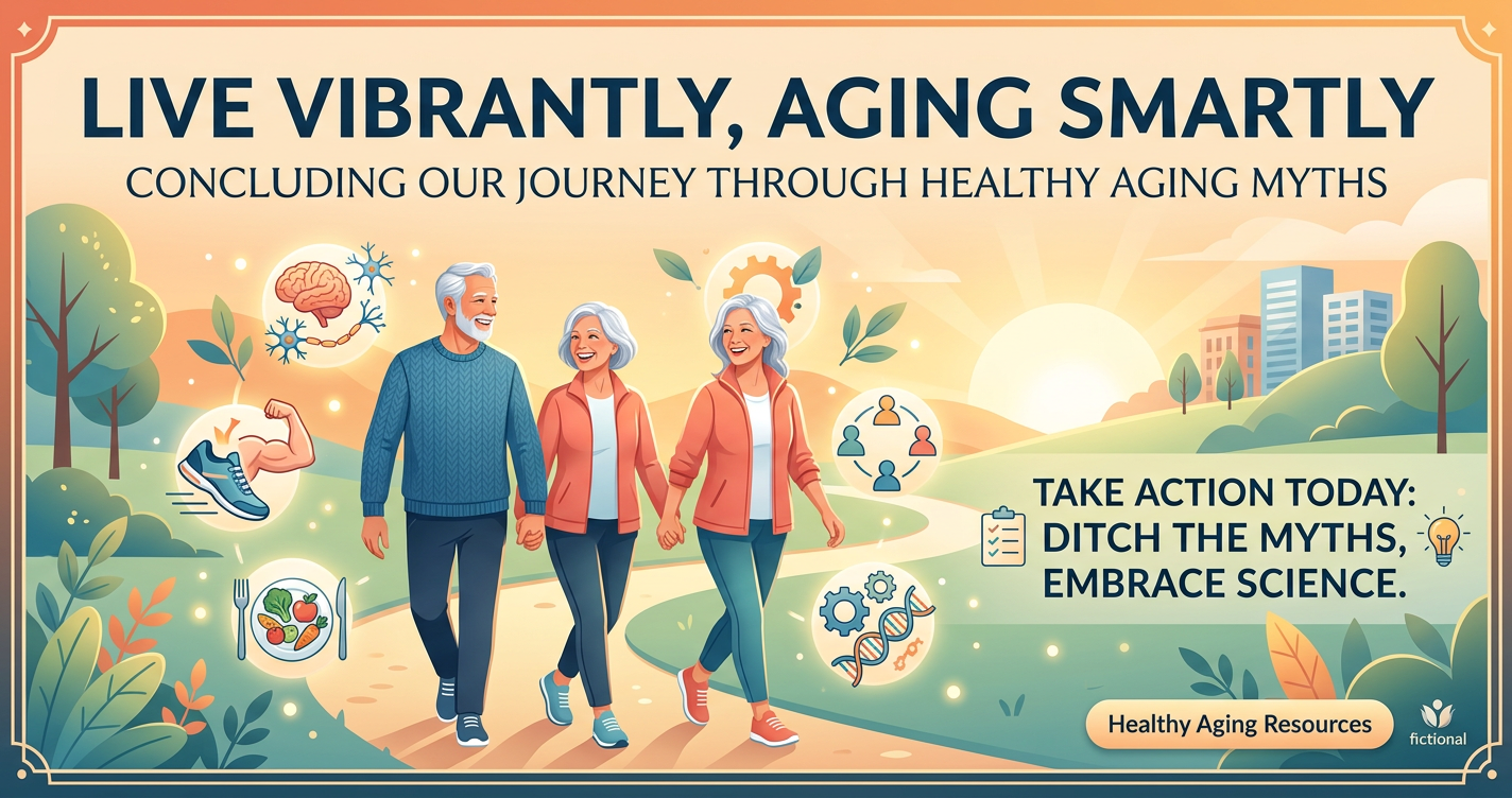 Healthy Aging Myths: What Science Actually Says illustration
