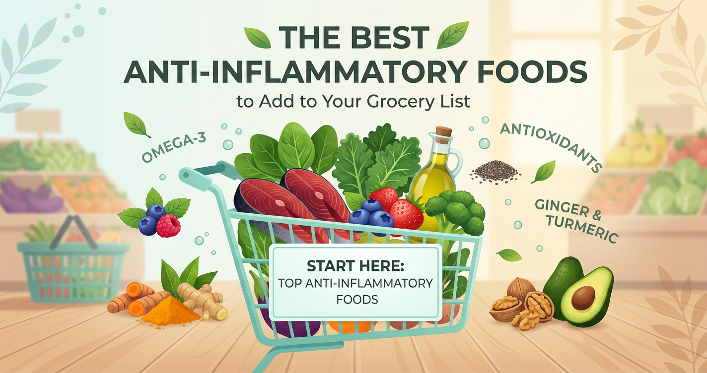 The Best Anti-Inflammatory Foods to Add to Your Grocery List illustration