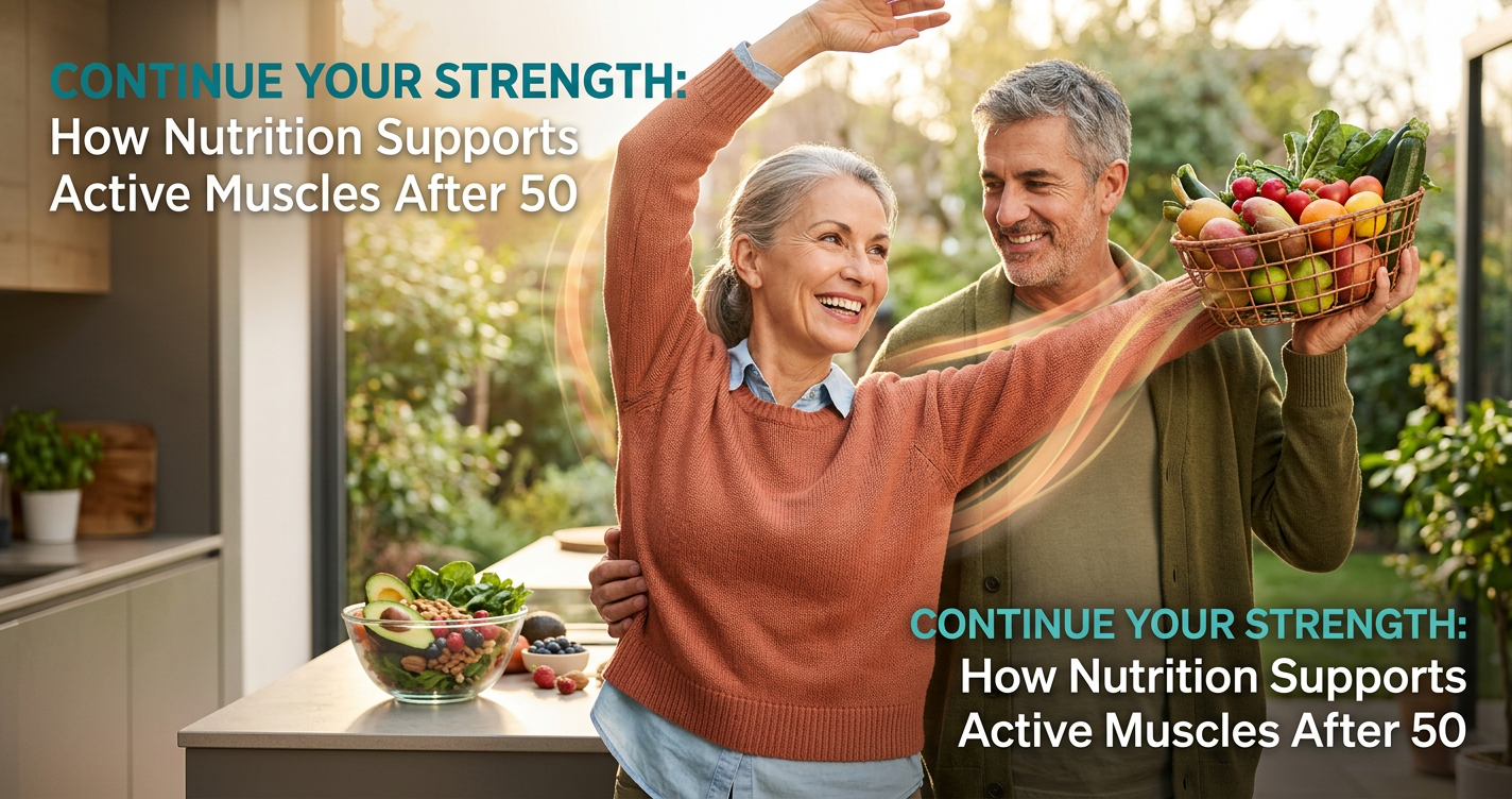 What Happens to Your Muscles After Age 50—and How Nutrition Can Help illustration