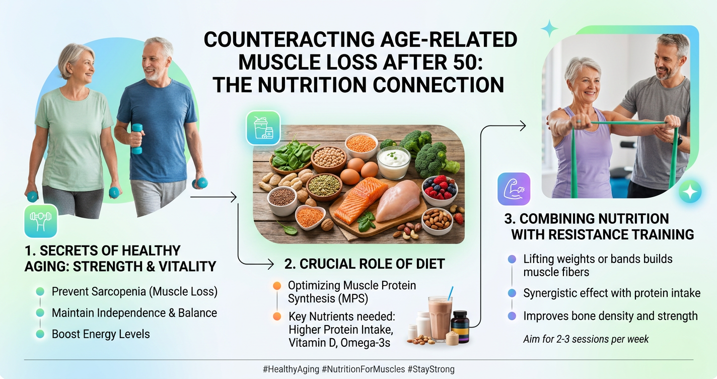 What Happens to Your Muscles After Age 50—and How Nutrition Can Help illustration