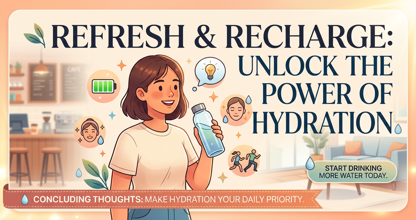 Are You Drinking Enough Water? The Hidden Effects of Mild Dehydration illustration