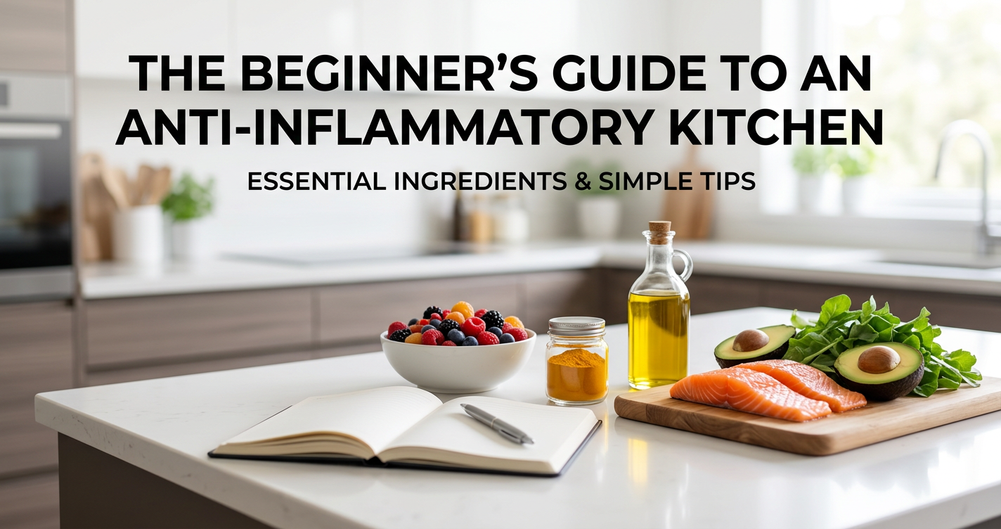 The Beginner's Guide to an Anti-Inflammatory Kitchen illustration