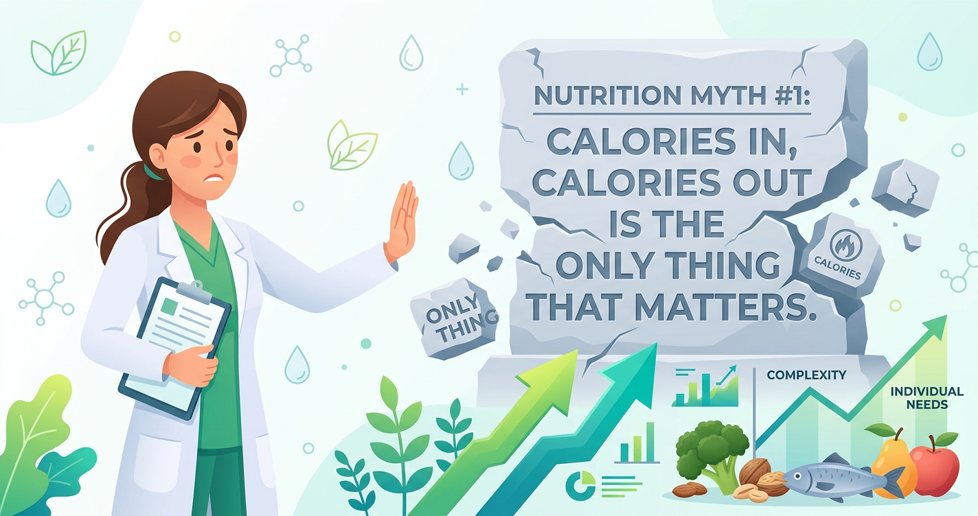 5 Nutrition Myths That Refuse to Go Away illustration