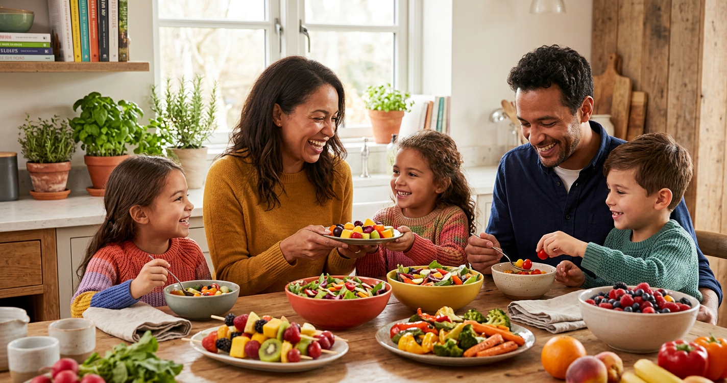 The Surprising Health Benefits of Eating More Colorful Fruits and Vegetables illustration