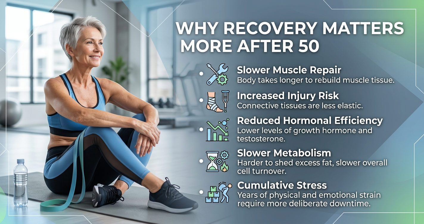Why Recovery Matters More Than Ever After Age 50 illustration