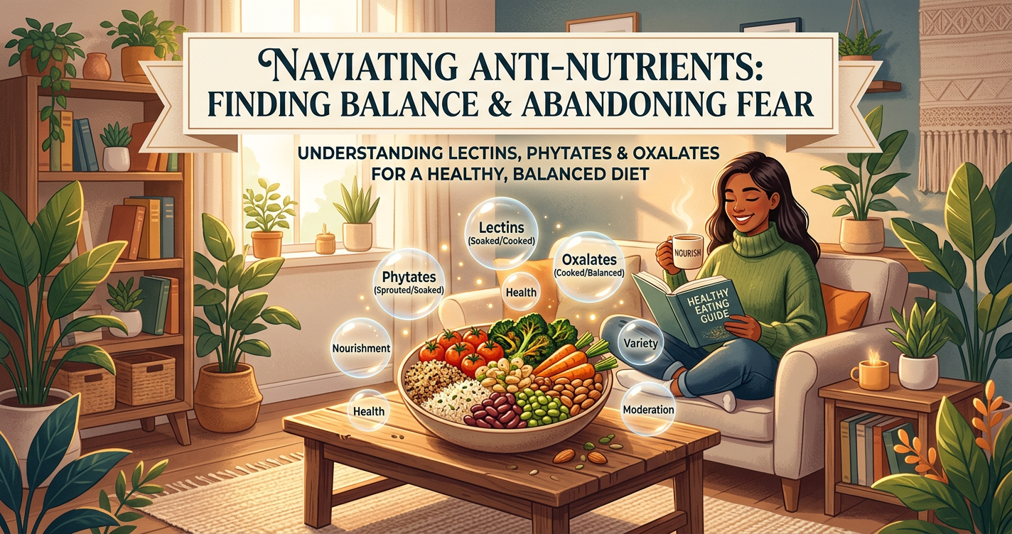 Lectins, Phytates and Oxalates: What Are These “Anti-Nutrients,” Really? illustration