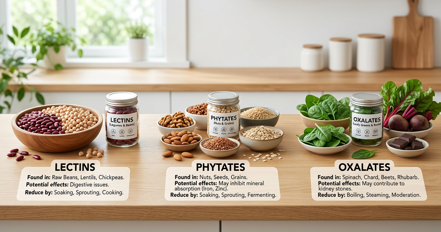 Lectins, Phytates and Oxalates: What Are These “Anti-Nutrients,” Really? illustration