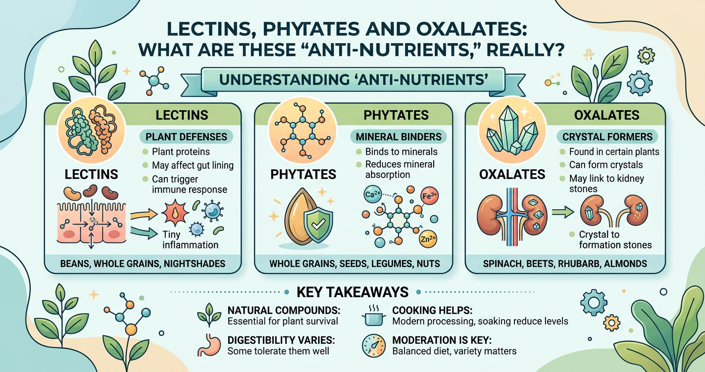 Lectins, Phytates and Oxalates: What Are These “Anti-Nutrients,” Really? illustration