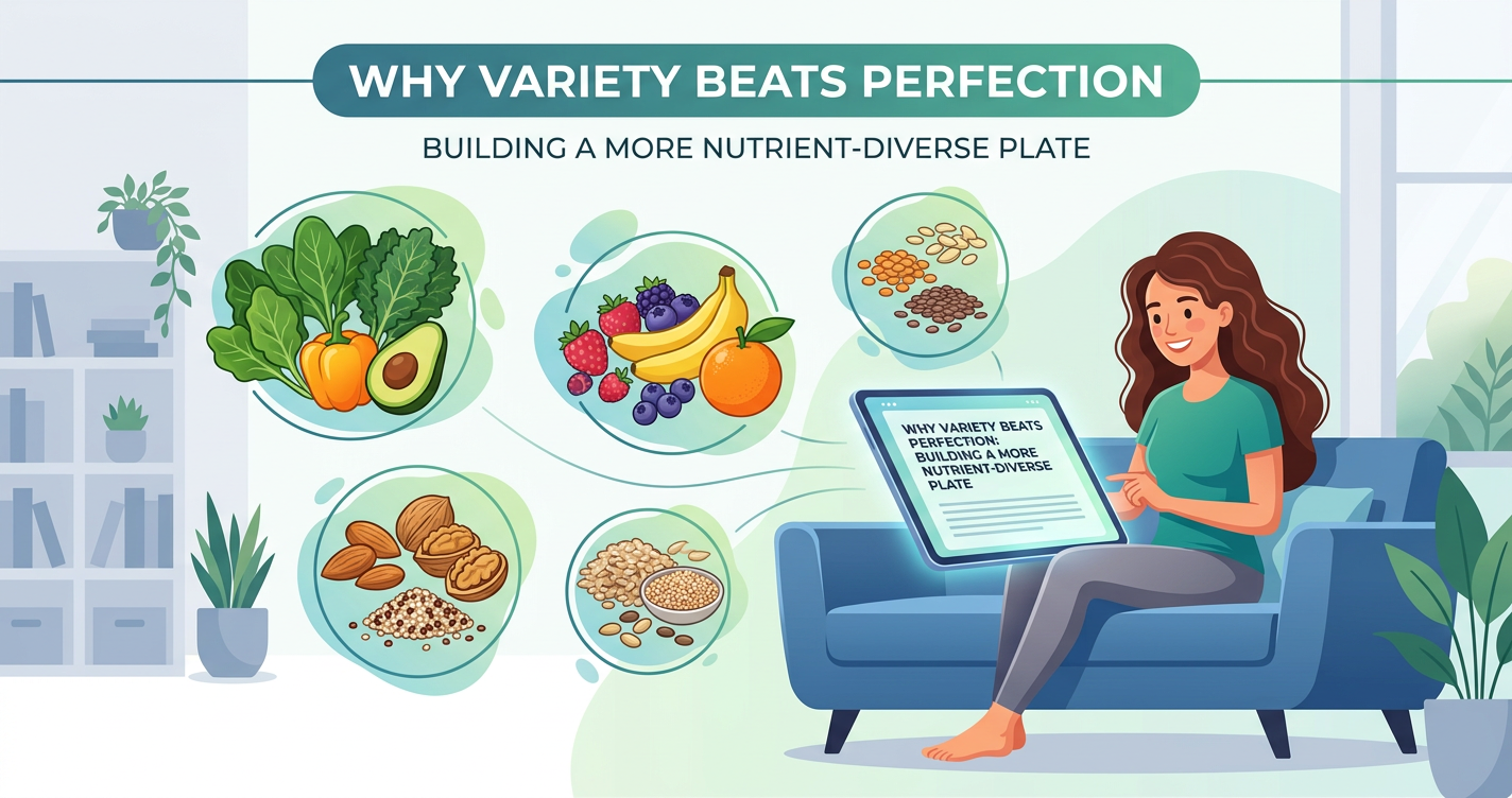 Why Variety Beats Perfection: Building a More Nutrient-Diverse Plate illustration