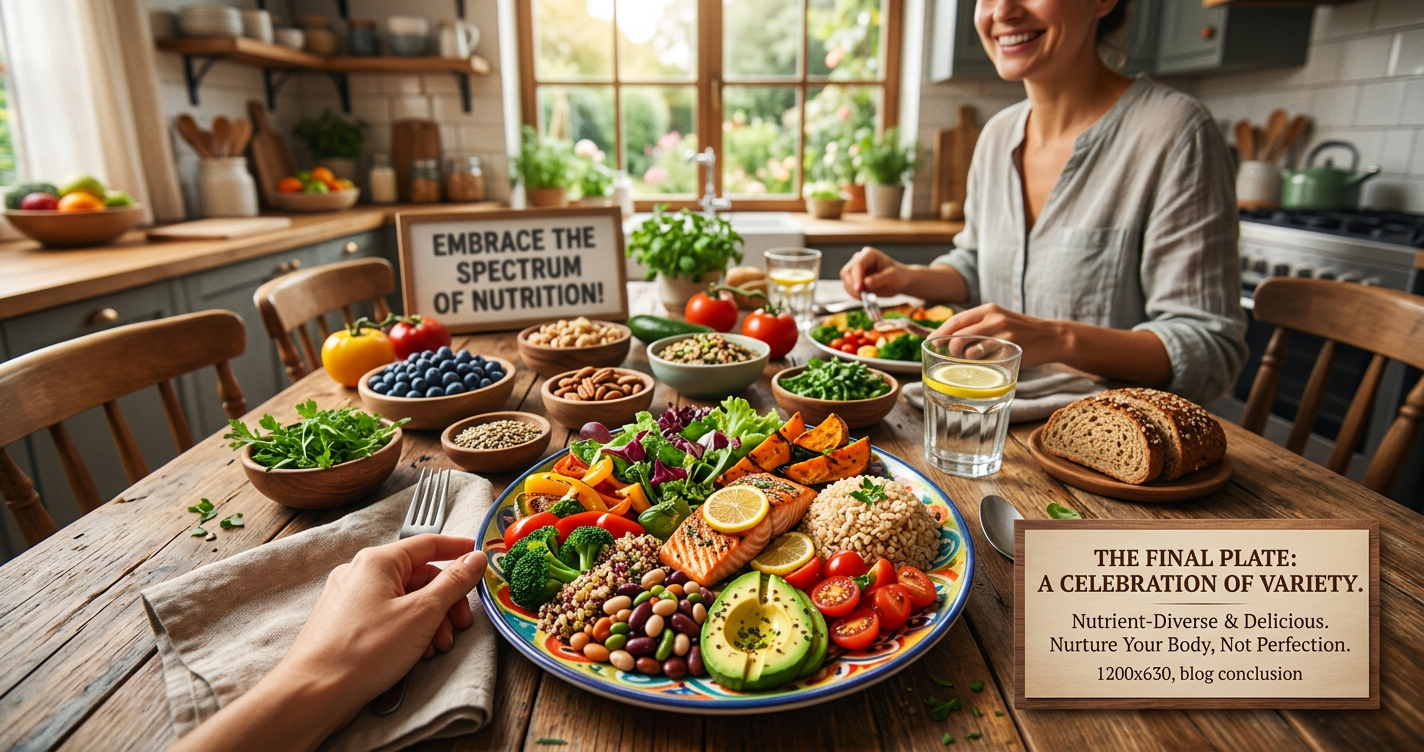 Why Variety Beats Perfection: Building a More Nutrient-Diverse Plate illustration