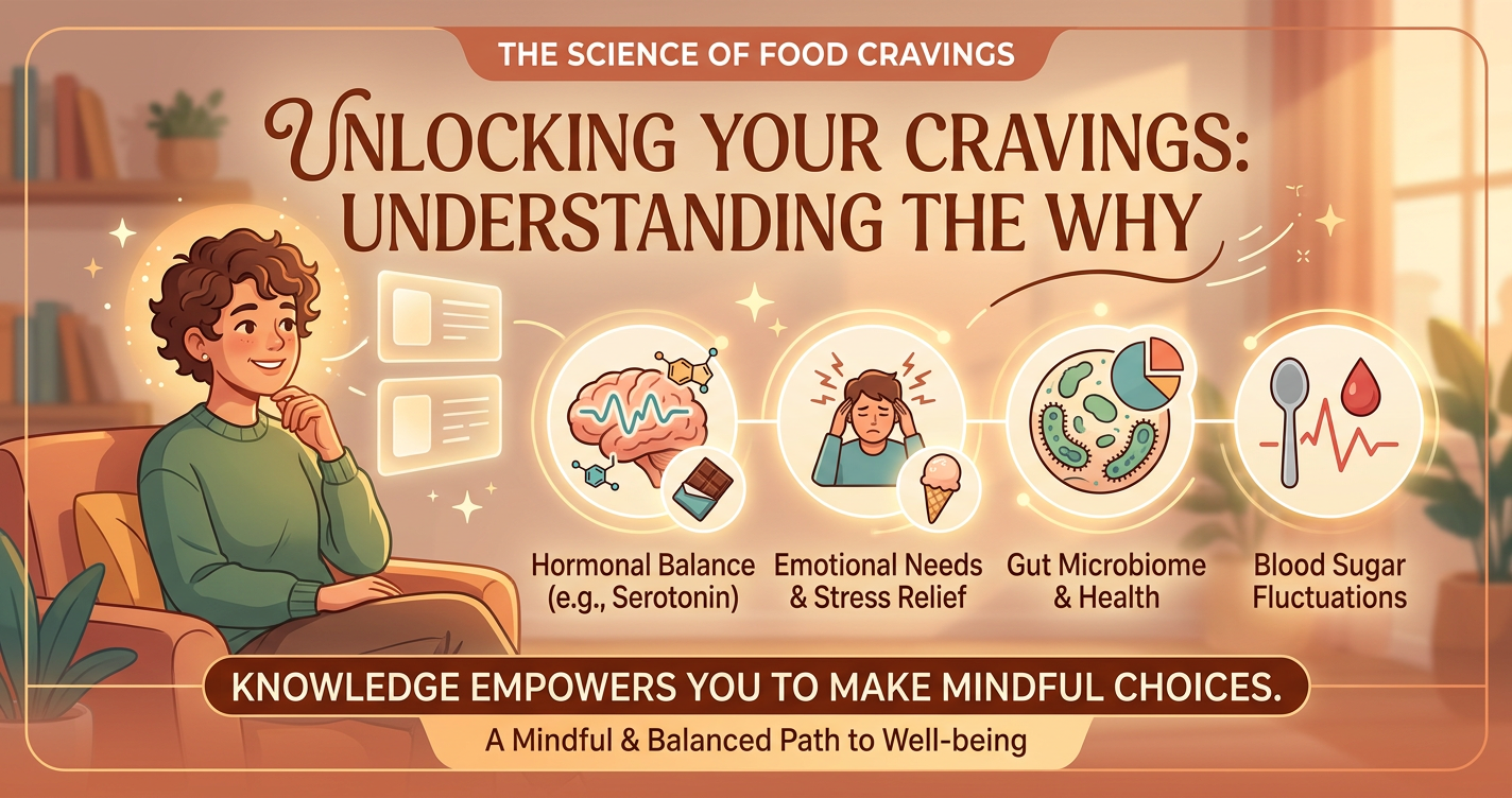 The Science of Food Cravings: Why You Want Chocolate, Salt or Crunchy Foods illustration