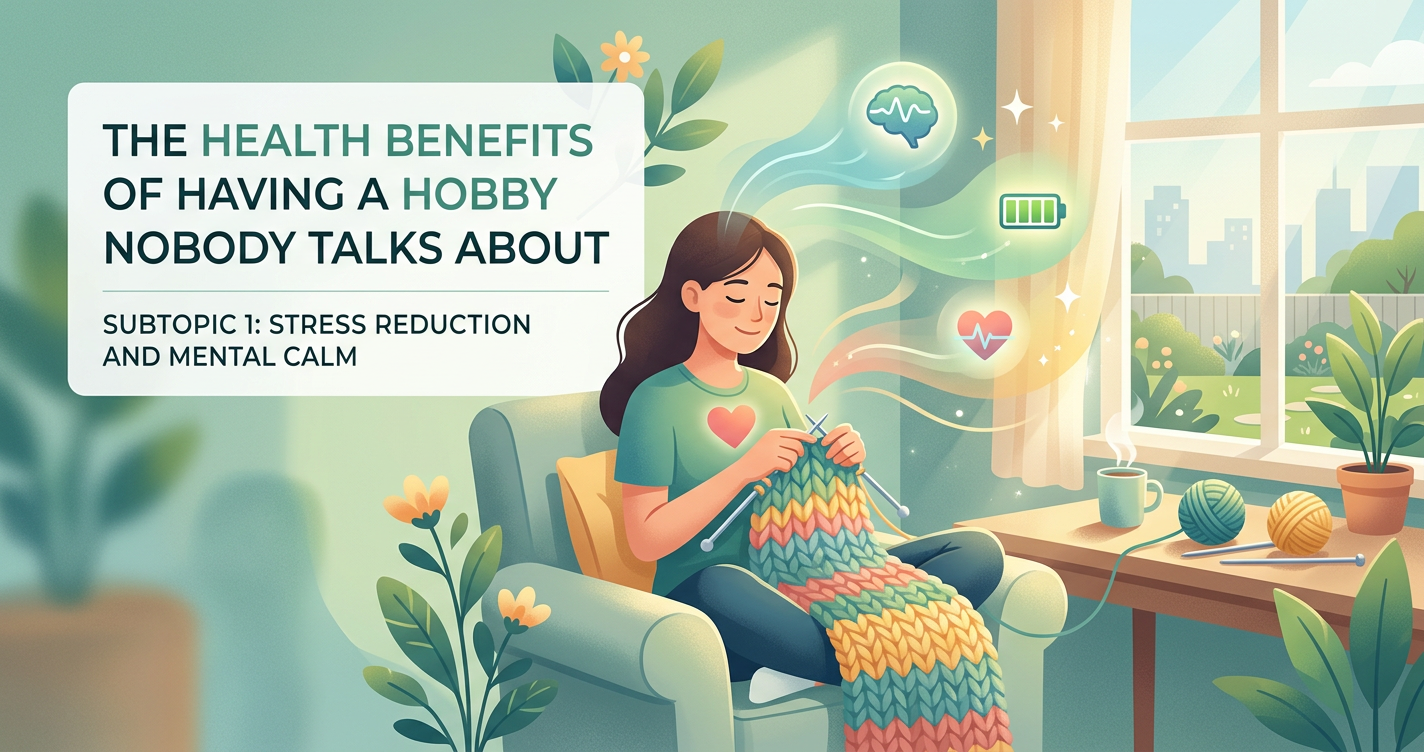 The Health Benefits of Having a Hobby Nobody Talks About illustration