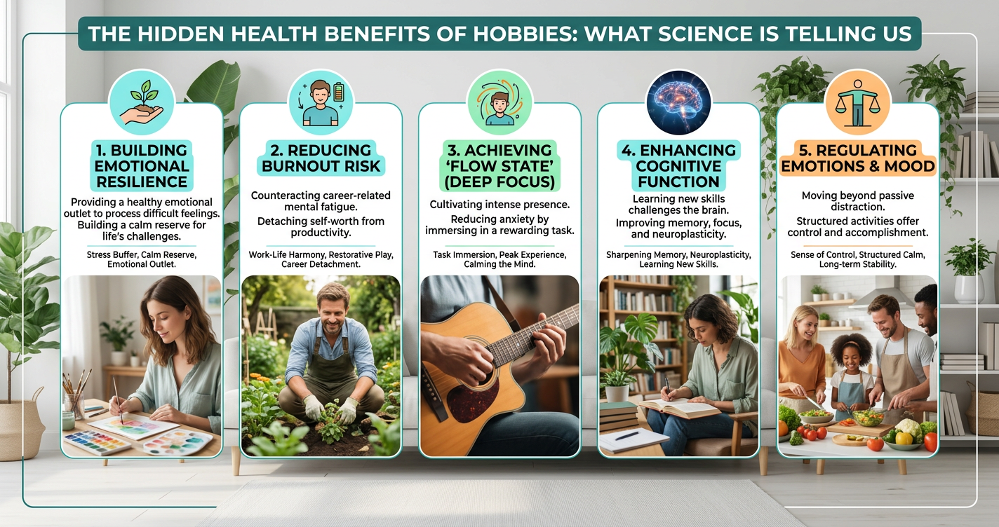 The Health Benefits of Having a Hobby Nobody Talks About illustration