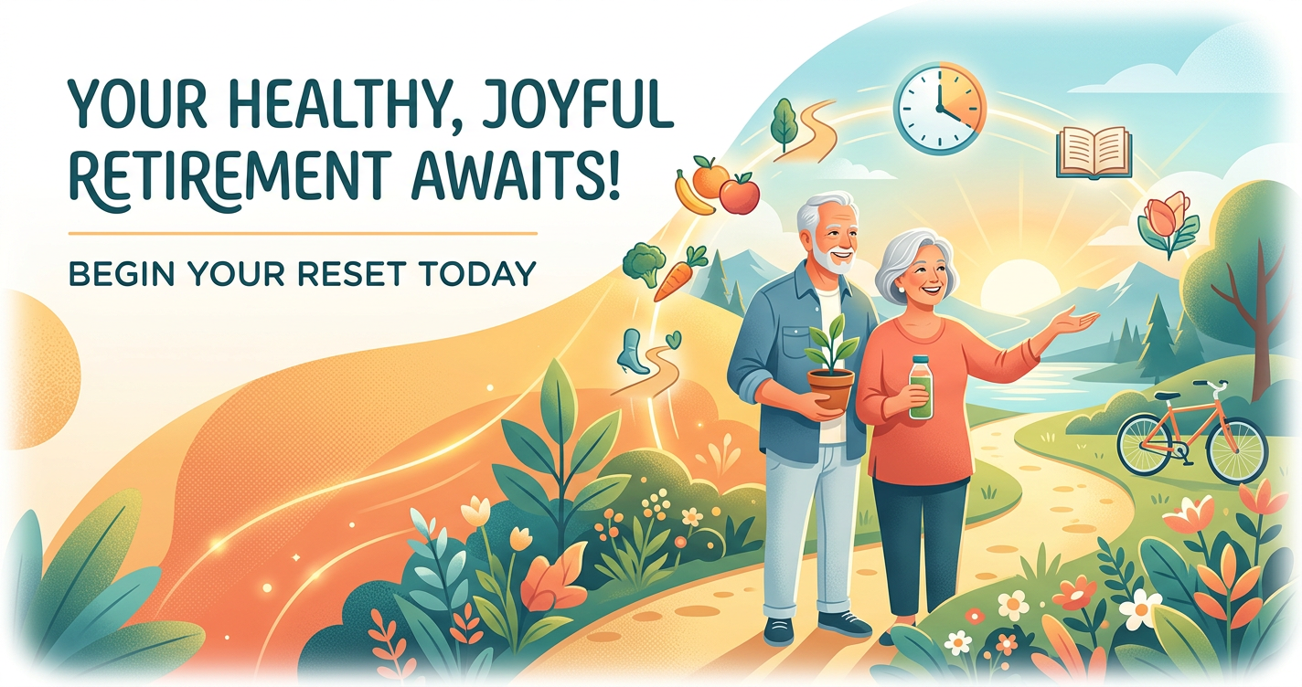 The “Retirement Health Reset”: 10 Habits to Rebuild When Your Work Schedule Disappears illustration
