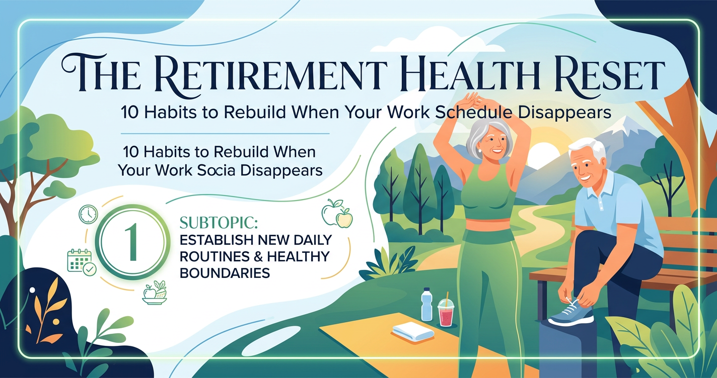The “Retirement Health Reset”: 10 Habits to Rebuild When Your Work Schedule Disappears illustration